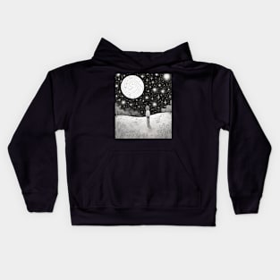 Who stole the night? Kids Hoodie